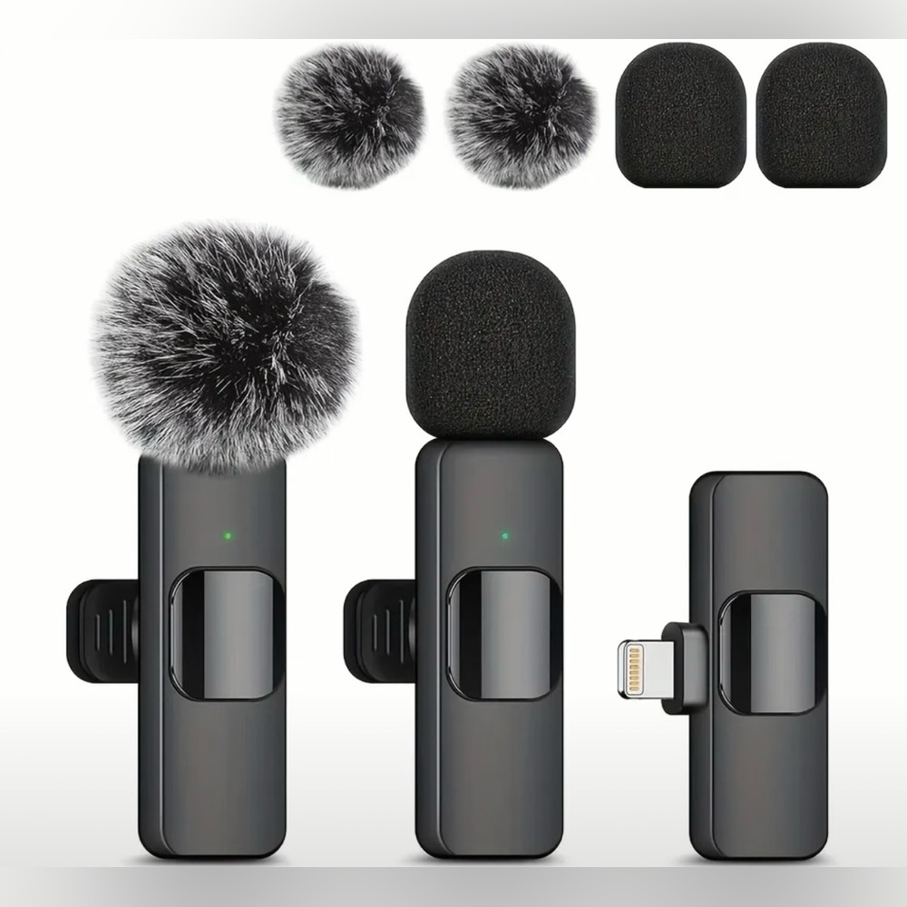 Wireless Lavalier Microphone Clip with Microphone NIB